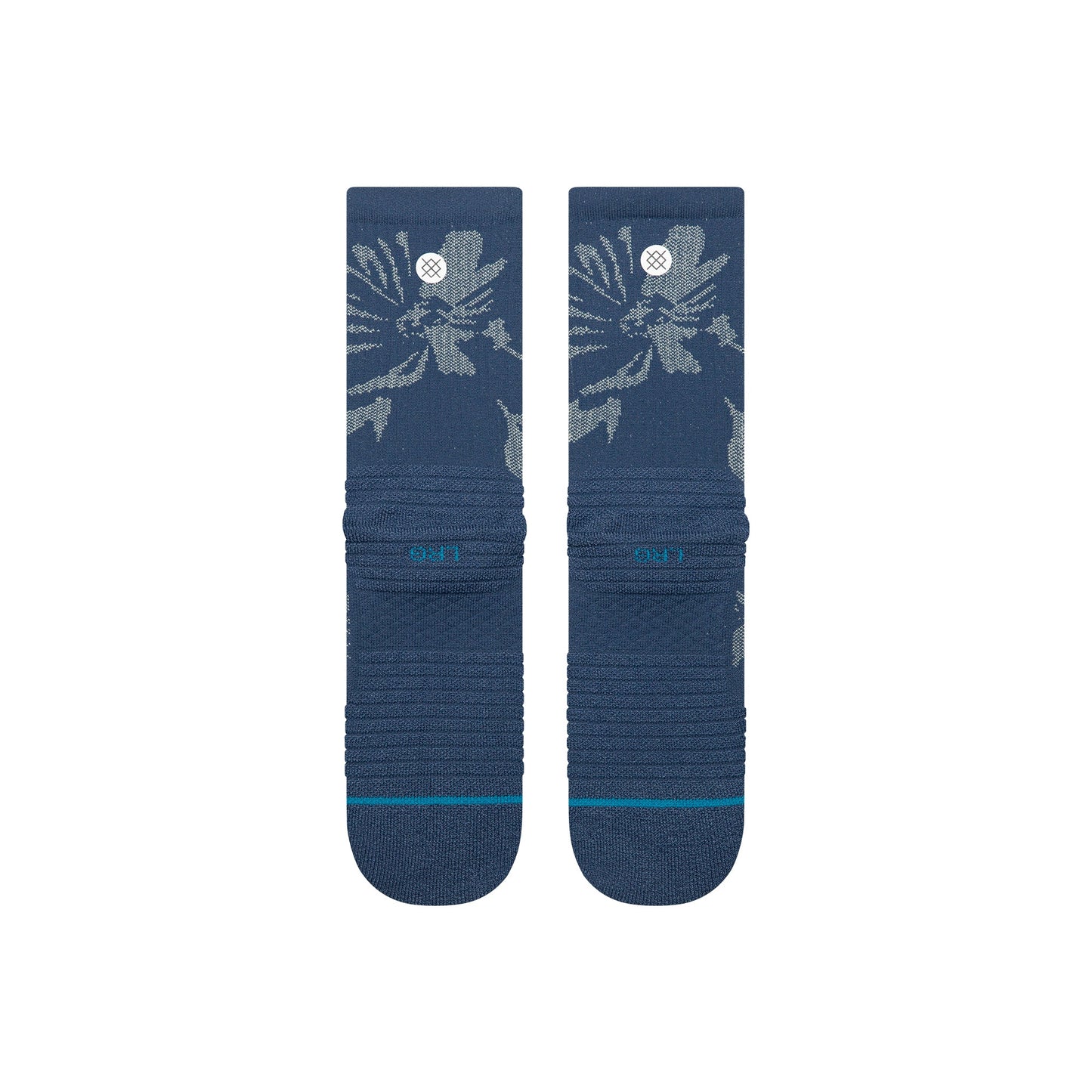 FLORA SCAN MID RIBBED CREW | Stance