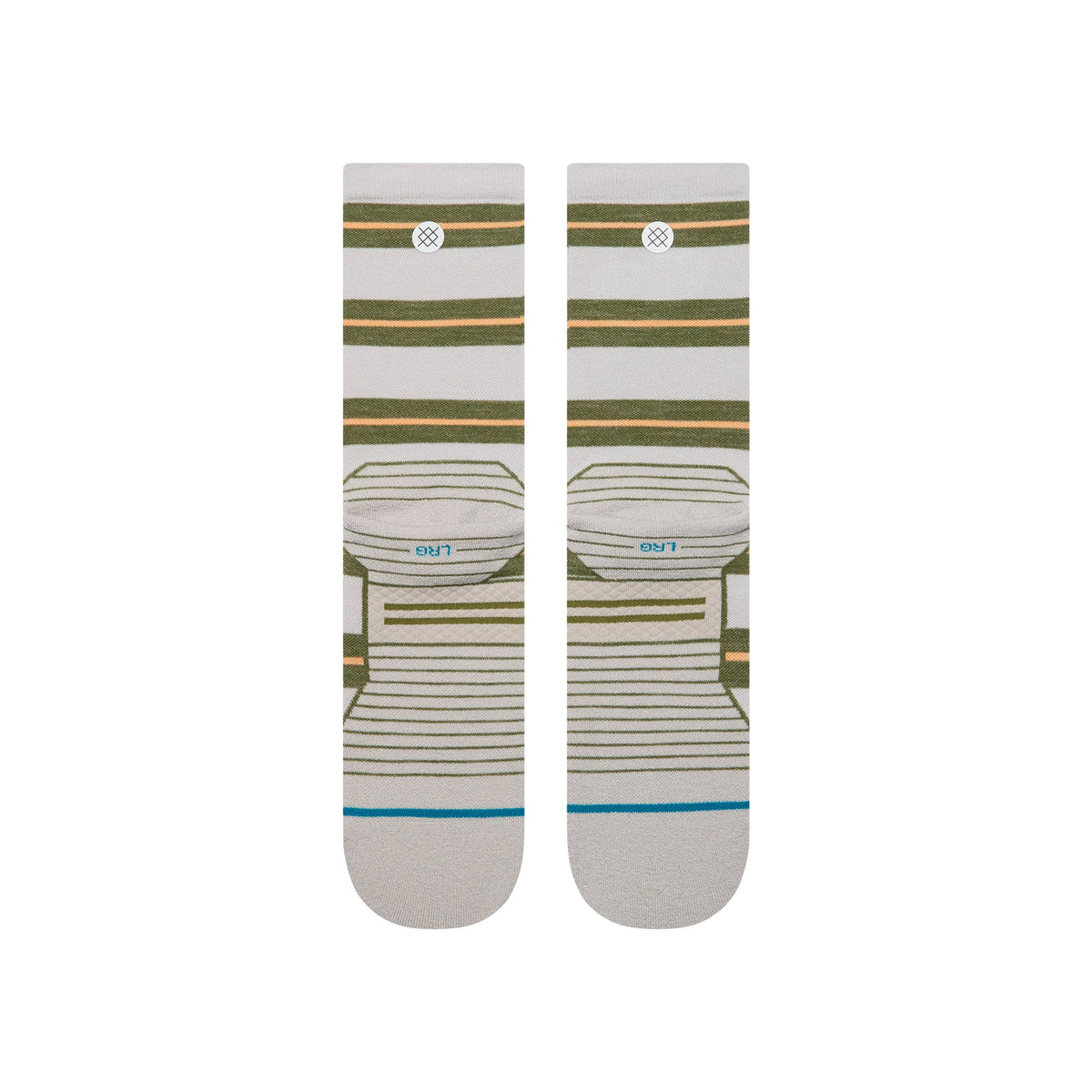 STRIPED IT LIGHT WOOL CREW | Stance