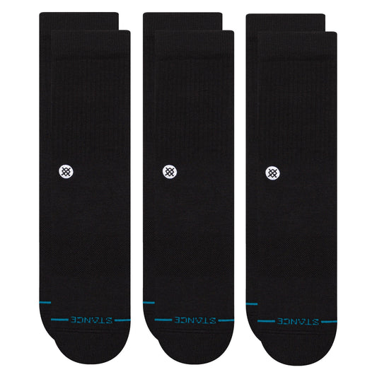 Icon 3 Pack Mid Cushion Crew Socks | Stance | Stance