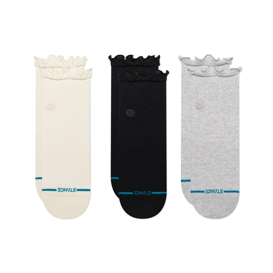 RUFFLE ICON QUARTER 3 PACK | Stance