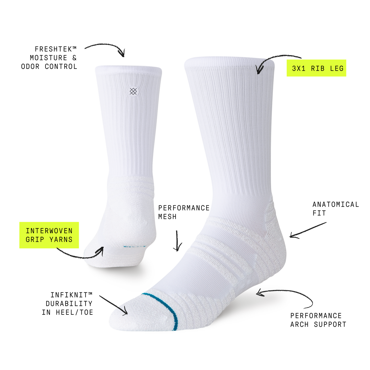FUSION GRIP CREW | Stance