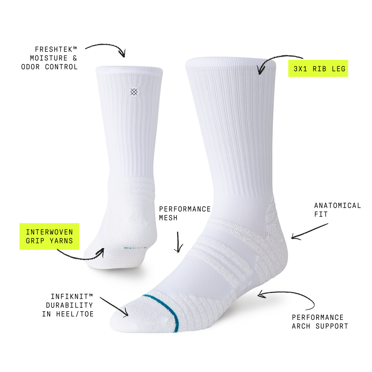 FUSION GRIP CREW | Stance