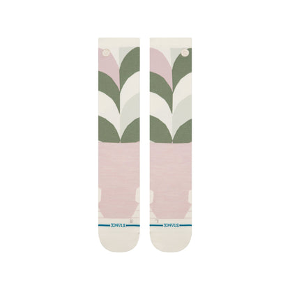 WOMENS GEO PETALS UL WOOL SNOW | Stance