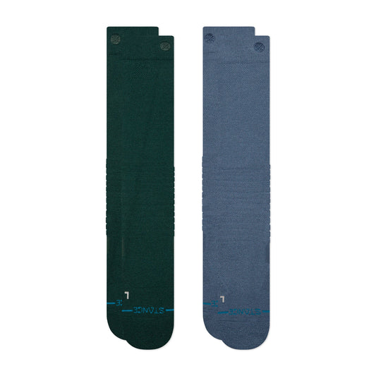 SOLID MID POLY SNOW 2 PACK | Stance