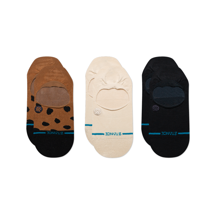 LEOPARD NO SHOW 3 PACK | Stance