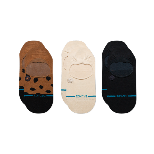LEOPARD NO SHOW 3 PACK | Stance