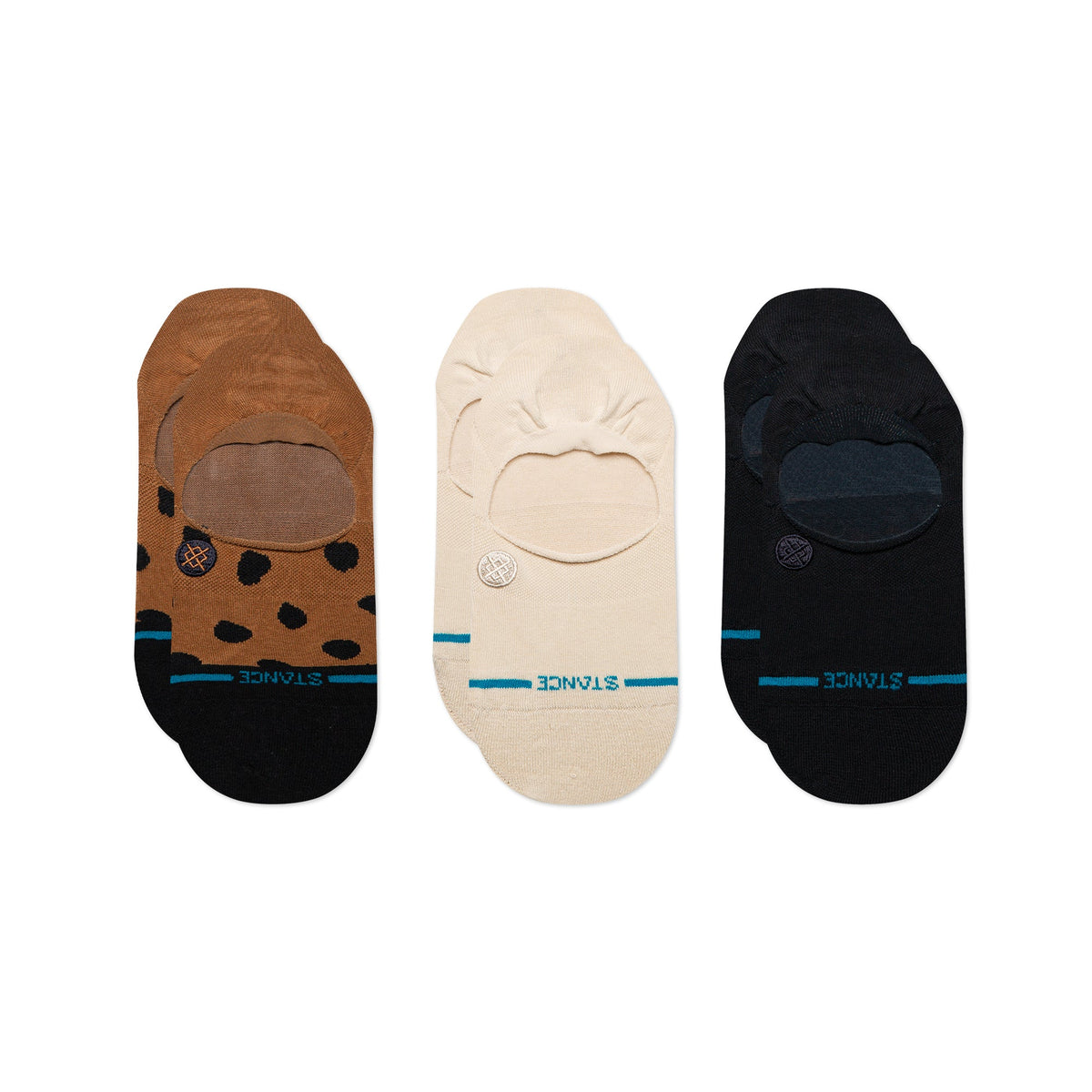 LEOPARD NO SHOW 3 PACK | Stance