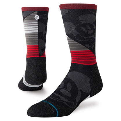 Disney Classics Mickey Light Cushion Feel360™ Infiknit™ Nylon Blend Run Crew Socks | Stance | Stance