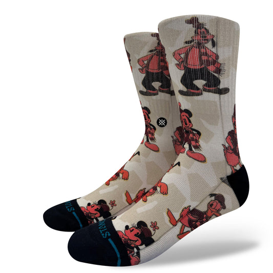 Disney X Stance Mickeys XMAS Poly Crew Socks | Stance