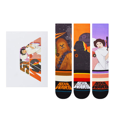 Star Wars By Jaz|Stance Poly Crew Socks Box Set | Stance