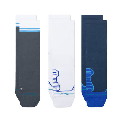 HARBOR LIGHT CREW 3 PACK | Stance