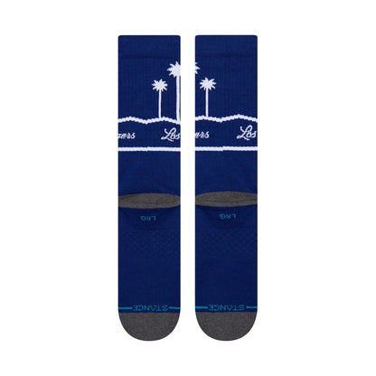 Los Angeles Dodgers Sisters Mid Cushion Cotton Blend Baseball Crew Socks | Stance | Stance
