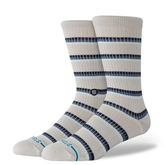 MULTISTRIPE RIBBED CREW | Stance