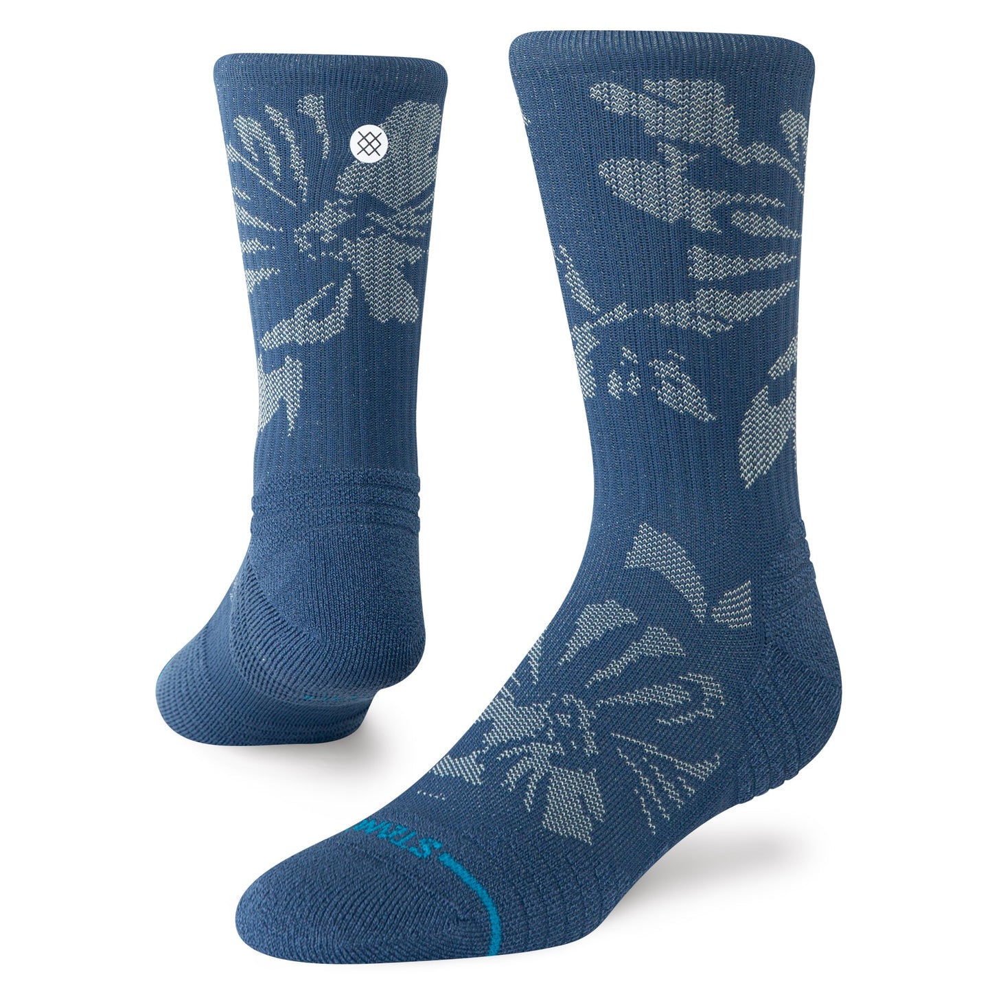 FLORA SCAN MID RIBBED CREW | Stance