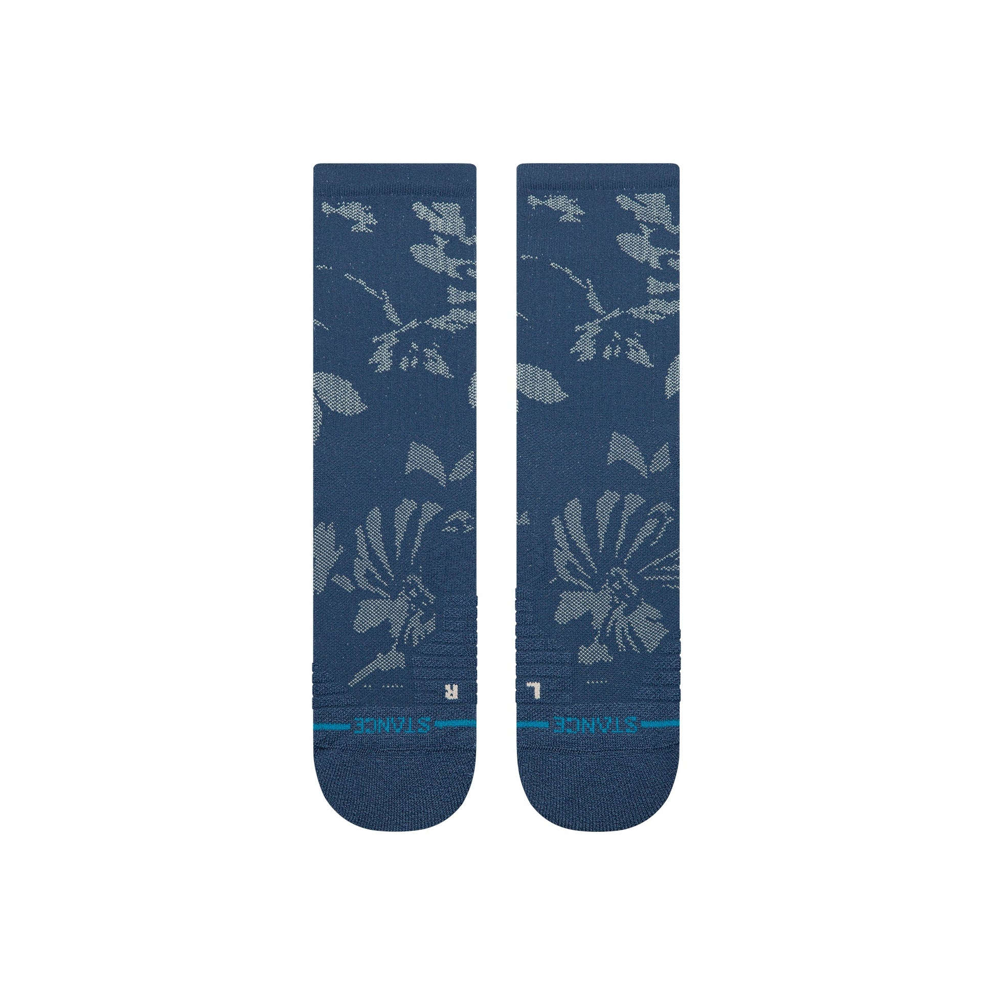 FLORA SCAN MID RIBBED CREW | Stance
