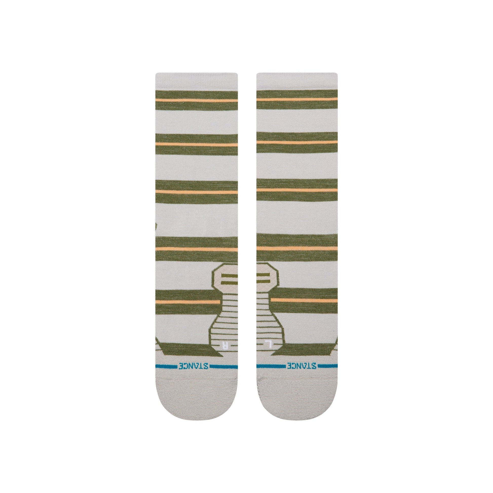 STRIPED IT LIGHT WOOL CREW | Stance