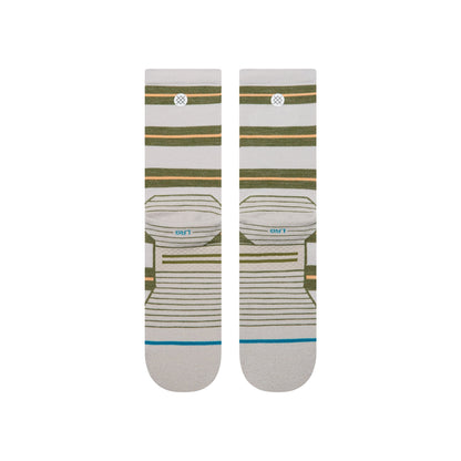 STRIPED IT LIGHT WOOL CREW | Stance