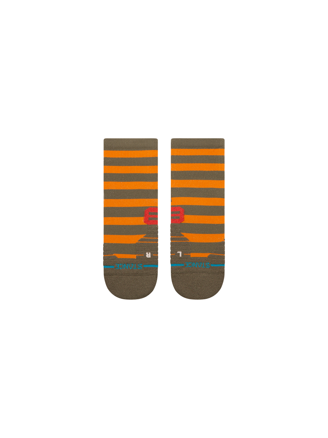 LUMBERJACK MID RIBBED QTR | Stance