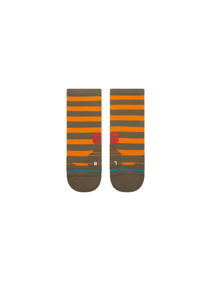 LUMBERJACK MID RIBBED QTR | Stance