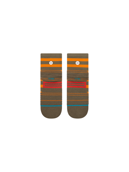 LUMBERJACK MID RIBBED QTR | Stance