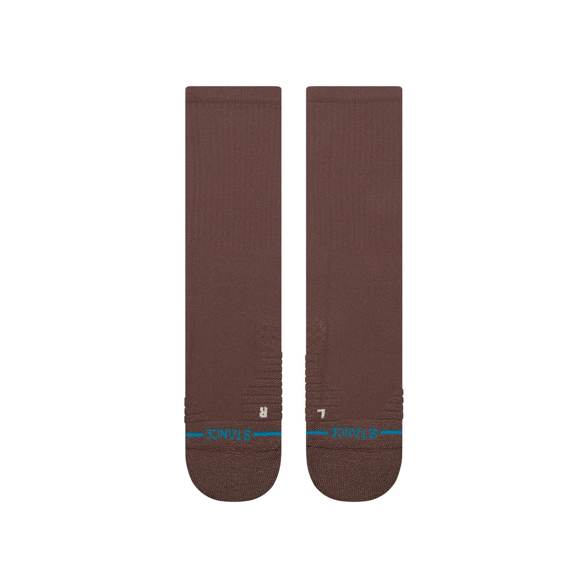 SOLID MID RIBBED CREW | Stance