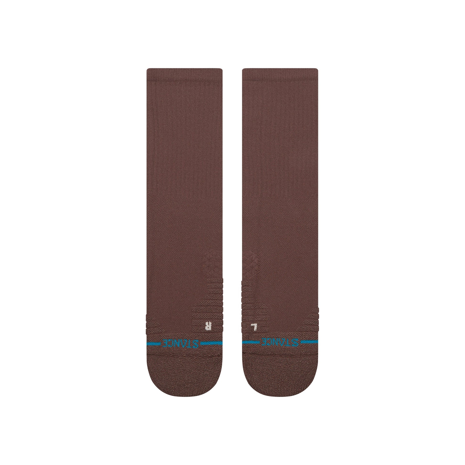 SOLID MID RIBBED CREW | Stance