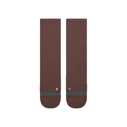 SOLID MID RIBBED CREW | Stance
