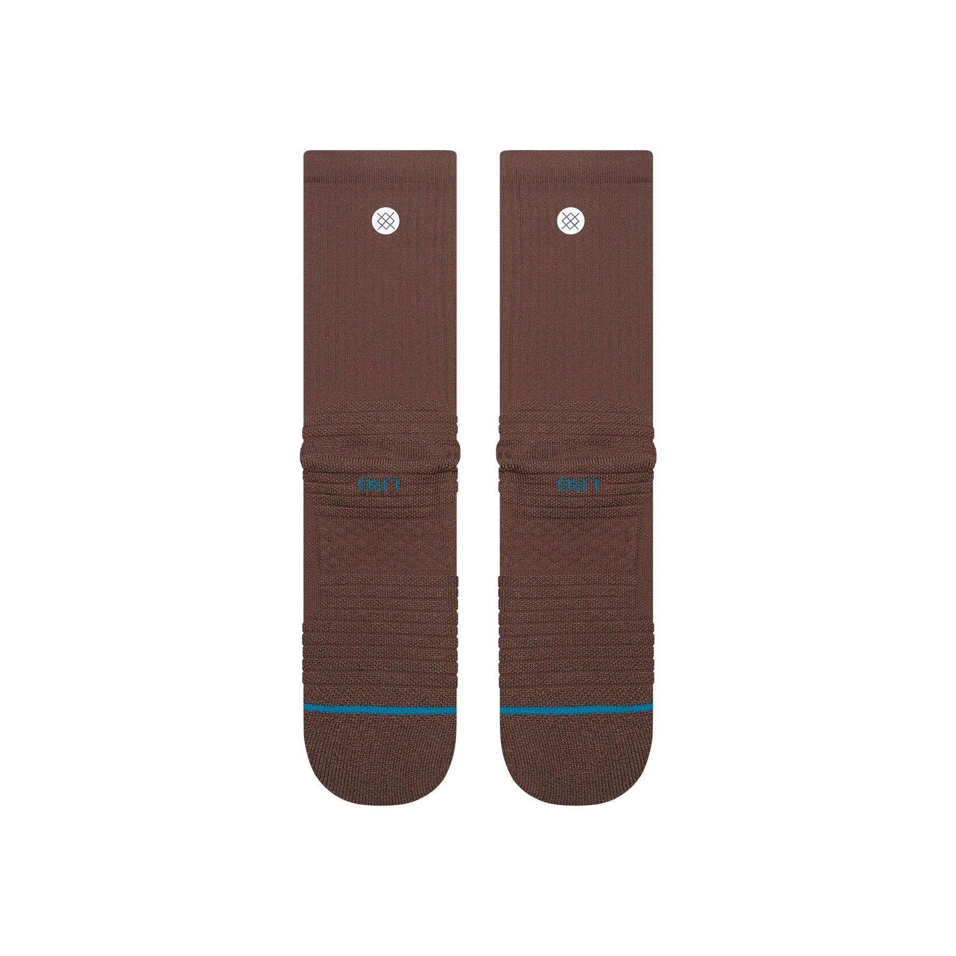 SOLID MID RIBBED CREW | Stance