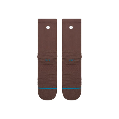SOLID MID RIBBED CREW | Stance